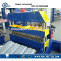 Corrugated Steel Roof Panel Making Machine, Metal Trapezoidal Roofing Sheet Roll Forming Machine